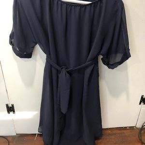 Navy Blue Dress